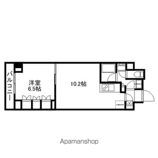 レジディア杉並方南町【4階】の間取り