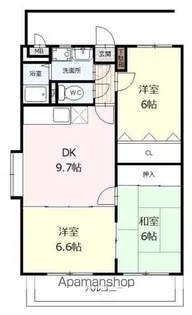 ユーミーつばき【3階】の間取り