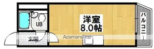 長居グリーンマンション【6階】の間取り