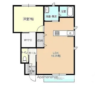 岩手県盛岡市黒石野1丁目【アパート】の間取り