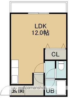 ノースビラ深堀Ⅰ【205号室】の間取り