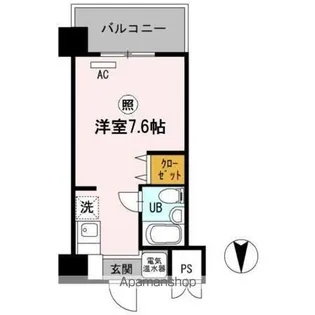 ベルハウス【3階】の間取り