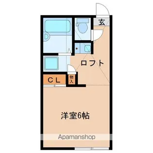 多賀城ウエストA【1階】の間取り