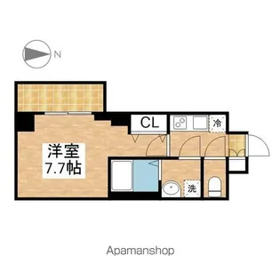 メイクス新栄【203号室号室】の間取り