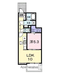 東京都小平市大沼町1丁目【アパート】の間取り