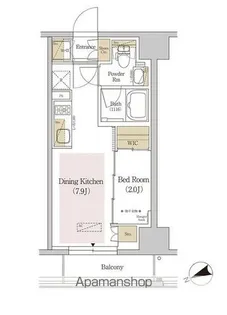 アーバネックス両国【6階】の間取り