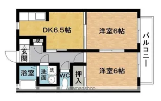 ディアコートみやび Ⅰ【1階】の間取り