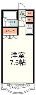 メゾン・ド・セピア【208号室】の間取り