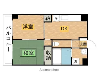 CASA MIRA5【3階】の間取り