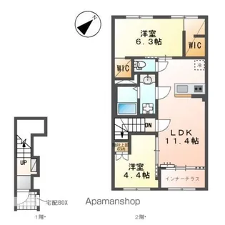 エクステンド・H【2階】の間取り