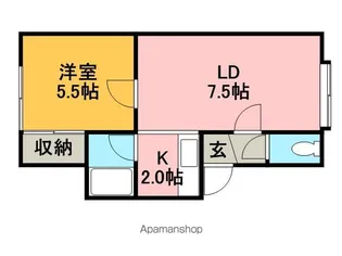 コンフォートT13【2階】の間取り