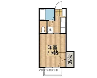 メゾンドール光和【202号室】の間取り