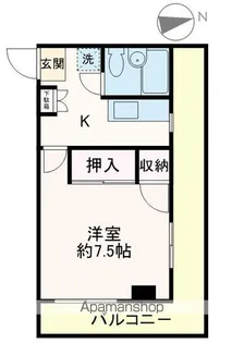 パレドゥユー【1階】の間取り