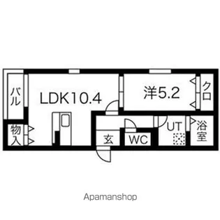Olivia【2階】の間取り