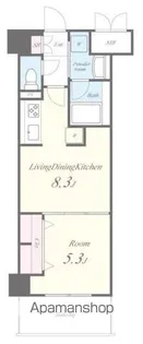 CON FIORIRE(コンフィオリーレ)【5階】の間取り