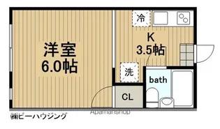 今泉アパート【203号室】の間取り