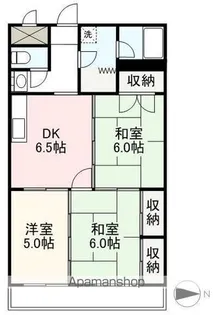桜町サンハイツ【1階】の間取り