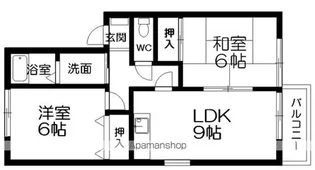 セレージュ【1階】の間取り