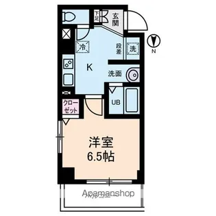 メゾンドロゼ【6階】の間取り