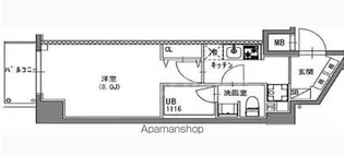 SーRESIDENCE押上BLOSSOM【8階】の間取り