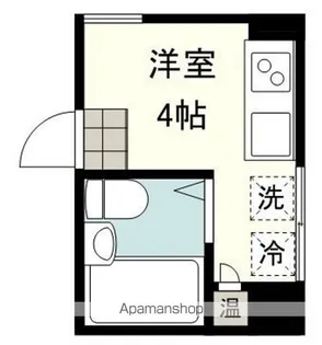 プチリヴェール昭和町【4階】の間取り