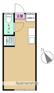 下川原アパートメントハウスⅢ【C号室】の間取り