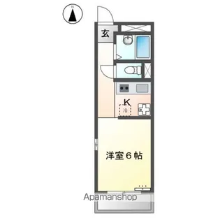 アメニティ鈴木【2階】の間取り