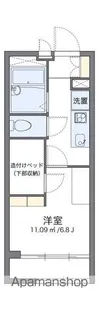 レオパレス中央Ⅱ【2階】の間取り