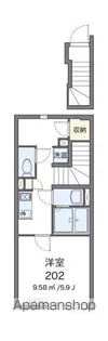 クレイノめぐみ【2階】の間取り
