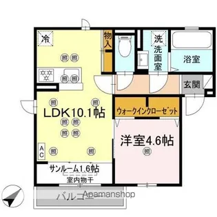 きよら【2階】の間取り