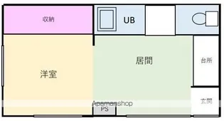 カサデューク8【1階】の間取り