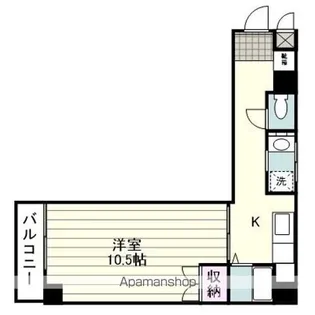 ペガサス10【405号室】の間取り