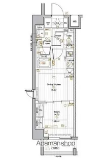 東京都豊島区池袋本町3丁目【マンション】の間取り