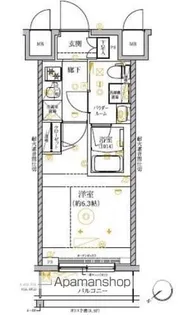 RELUXIA GRANDE横濱吉野町【9階】の間取り
