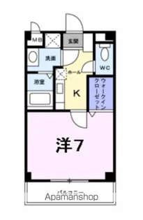 ベル・アルカンシェル【1階】の間取り