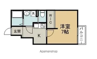 パールフォレスト【102号室】の間取り