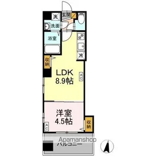 ニュートリノ要【7階】の間取り