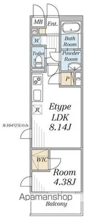 リブリ・曳舟Ⅱ【4階】の間取り