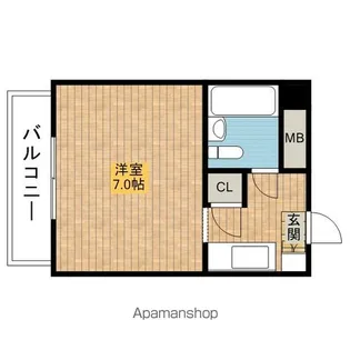 ロマネスク平尾第3【11階】の間取り