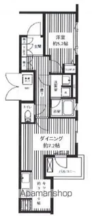 コスモリード新宿余丁町【3階】の間取り