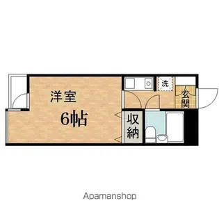MAC平山城址公園コート【304号室】の間取り