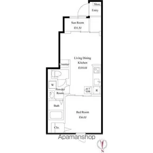 ME(ミー)【1階】の間取り