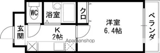 リップルルネ放出【4階】の間取り