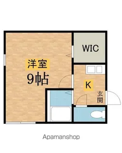 カインドネス八王子緑町【101号室号室】の間取り