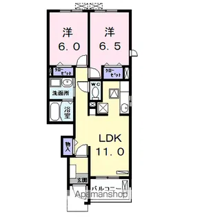 グレイス アベニューⅢ【1階】の間取り