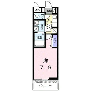 グレイス【1階】の間取り