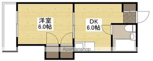 タカスハイツ【5階】の間取り
