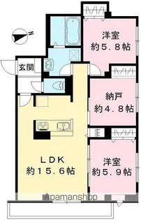 トゥインクル ヴィータ【201号室号室】の間取り