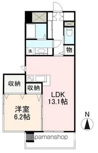 RICHEL【1階】の間取り
