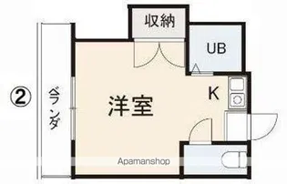 コート紙町Ⅹ【302号室】の間取り